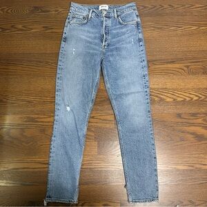 AGOLDE High Waist Straight Jeans size 27